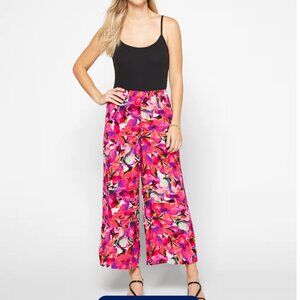 French Connection Floral Wide Leg Trousers